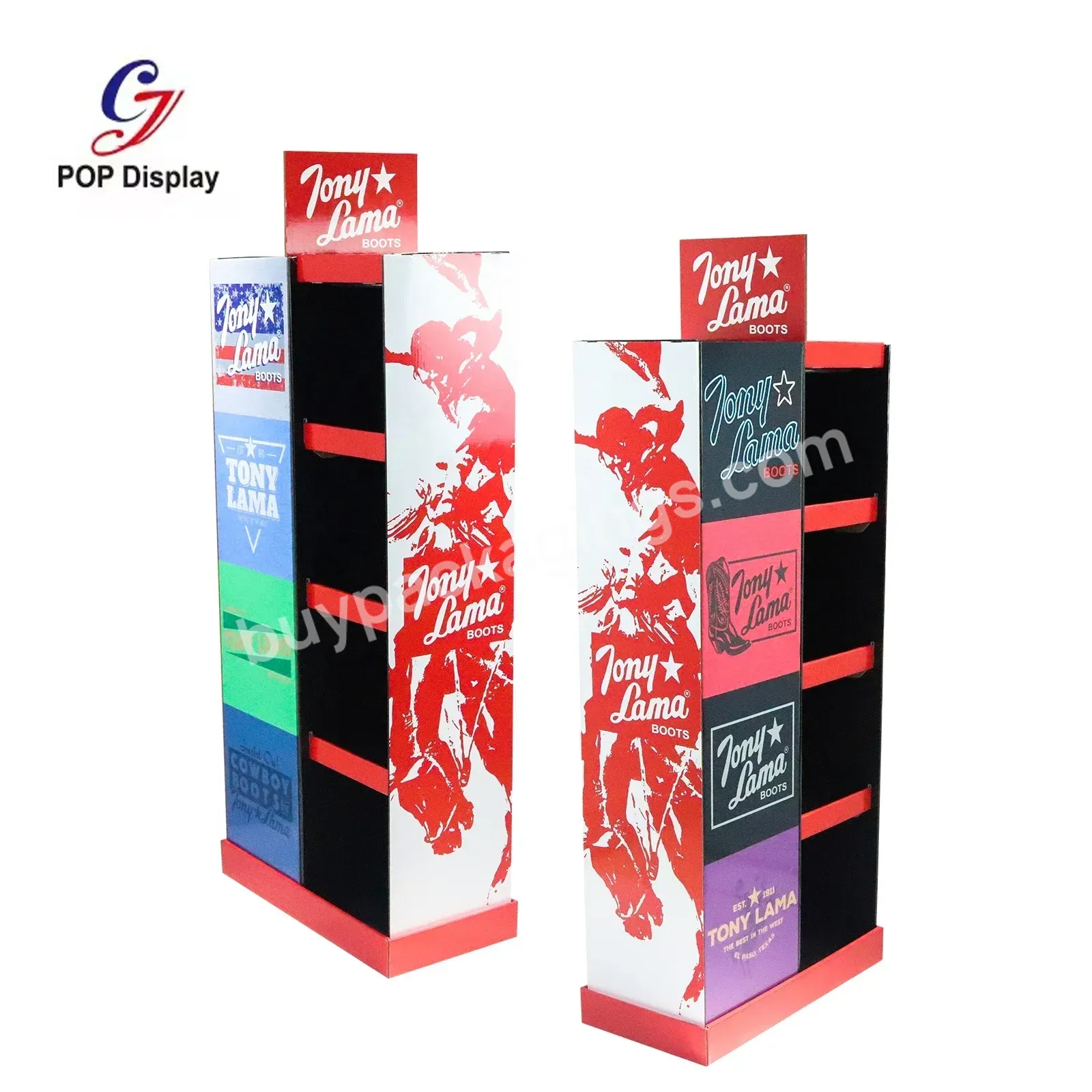 Funko Pop Retail Advertising Cardboard Floor Display 4 Sides Paper Free Standing Shelf Tower Supermarket Clothes Shirt Clothing - Buy Cardboard Clothing Display Stands,Cardboard Display For Clothes,Clothes Display Stand.