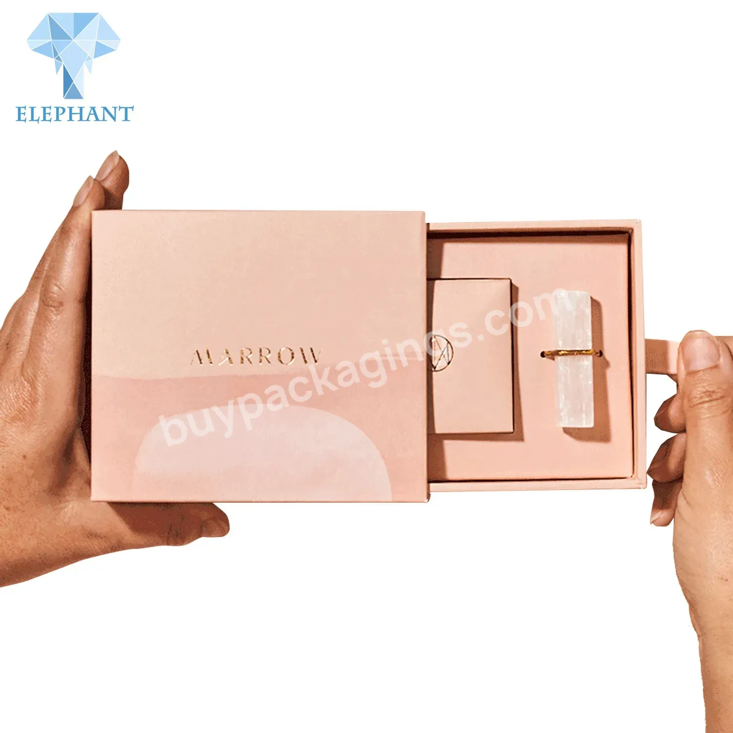 Gift Box Cosmetics Packaging Drawer Sliding Cosmetic Packaging Box