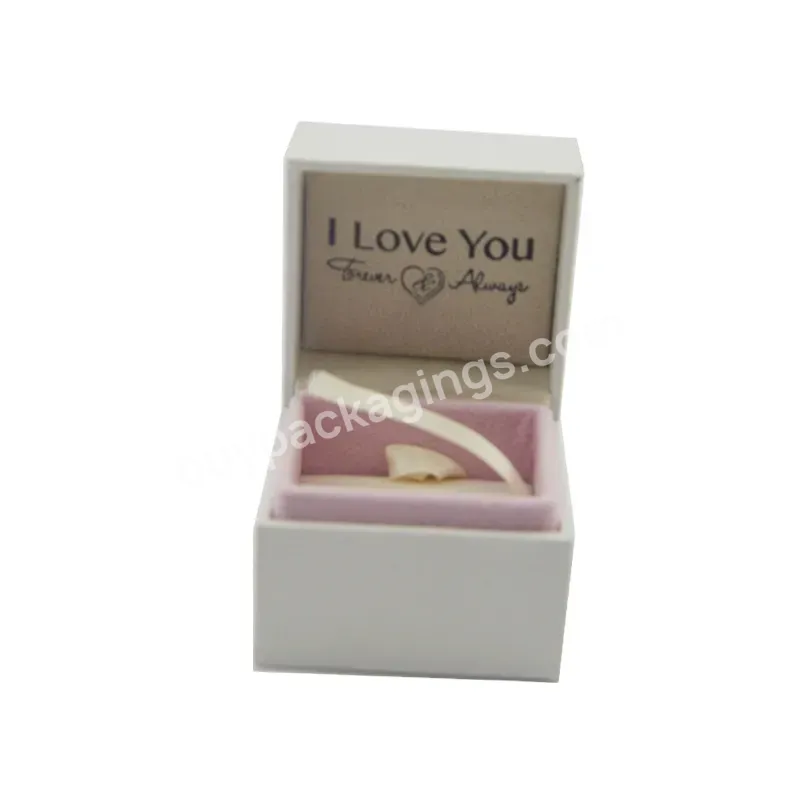 Good Quality Color Printing Cardboard Packaging Jewelry Paper Boxes With Custom Hot Stamping Logo