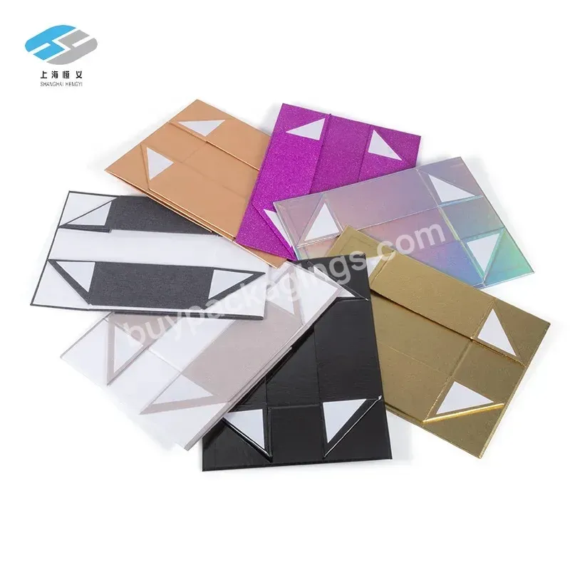 Good Quality Custom Color Folding Carton Handmade Folding Rigid Gift Box Set