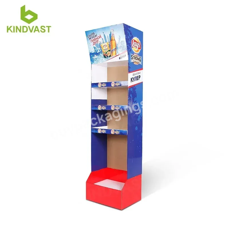 Healthy And Environment-friendly Display Custom Cardboard Display Stand For Beer Cardboard Display Stand