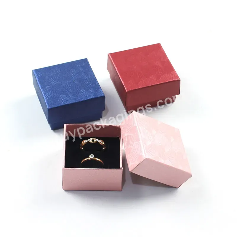 High-end Black Jewelry Packaging Box Earring Necklace Bracelet Jewelry Display Set Packaging Ring Necklace Pendant Box