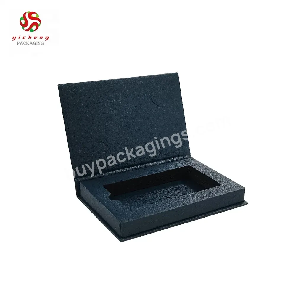 High-end Custom Luxury Magnetic Gift Business Card Packaging Paper Box Vip Trading Credit Card Gift Box For Card