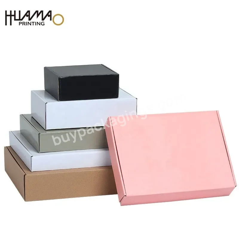 High Quality Custom Printed Corrugated Cardboard Packaging Mailer Box Shipping Goods Custom Size Mailer Box