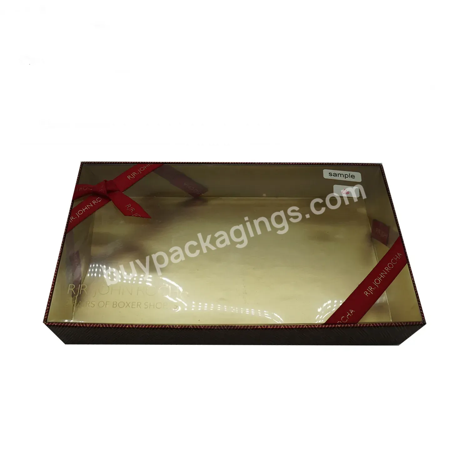 High Quality Custom Transparent Lid Packaging Boxes For Candy Sweets Chocolate Strawberry