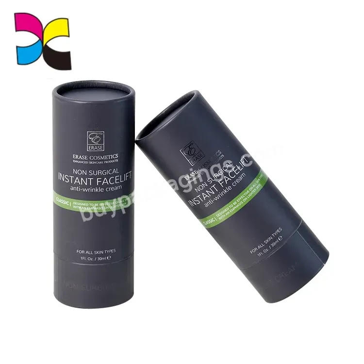 High Quality Cylinder Paper Tube Packaging For Skincare Products