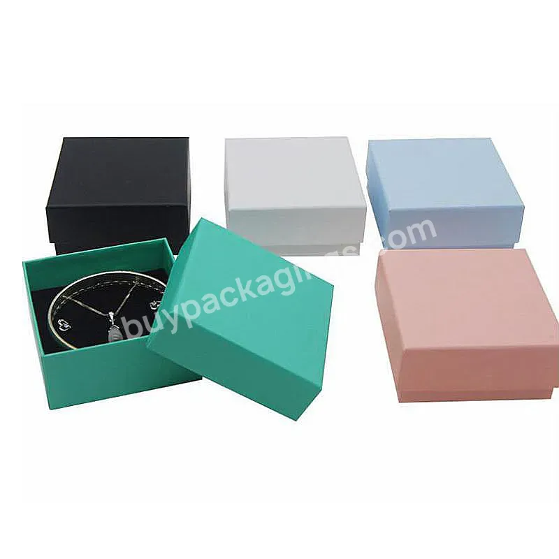 High Quality Earrings Ring Storage Box Jewelry Gift Box Packaging Custom Logo Packaging Box