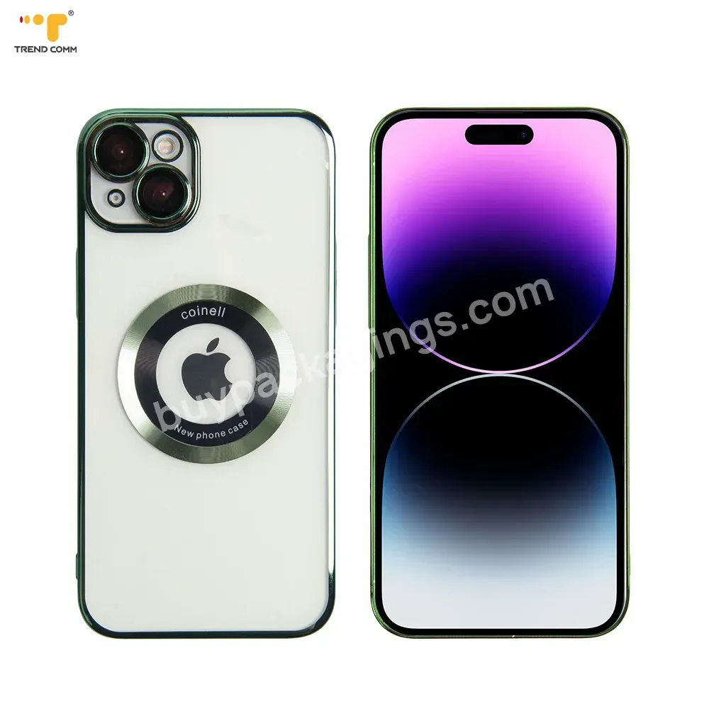 High Quality New Arrival Luxury Magnetic With Camera Lens Glass Colors Phone Case For Iphone 14 15 Pro Max