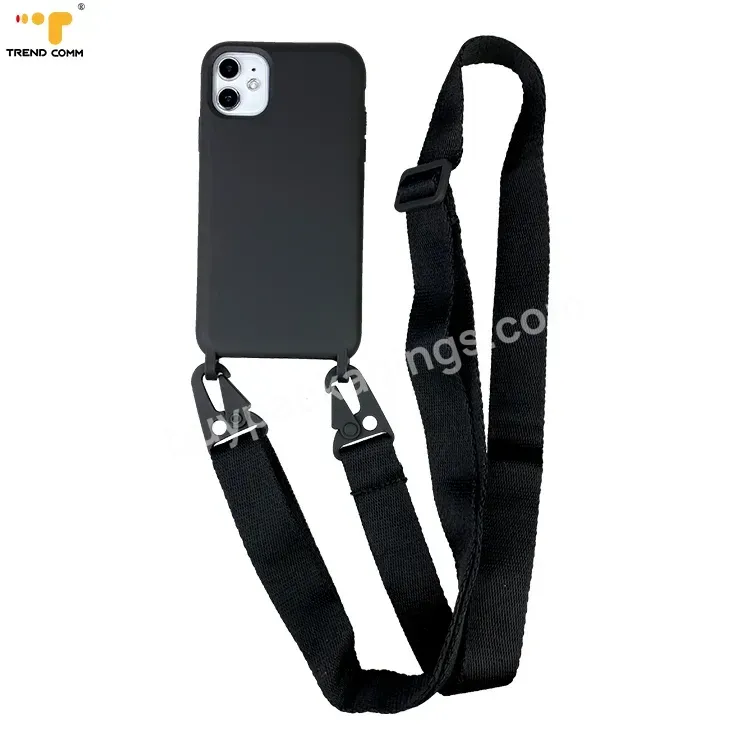 High Quality Removable Chain Connector 100% Polyester Lanyard Strap For Cell Phone Case