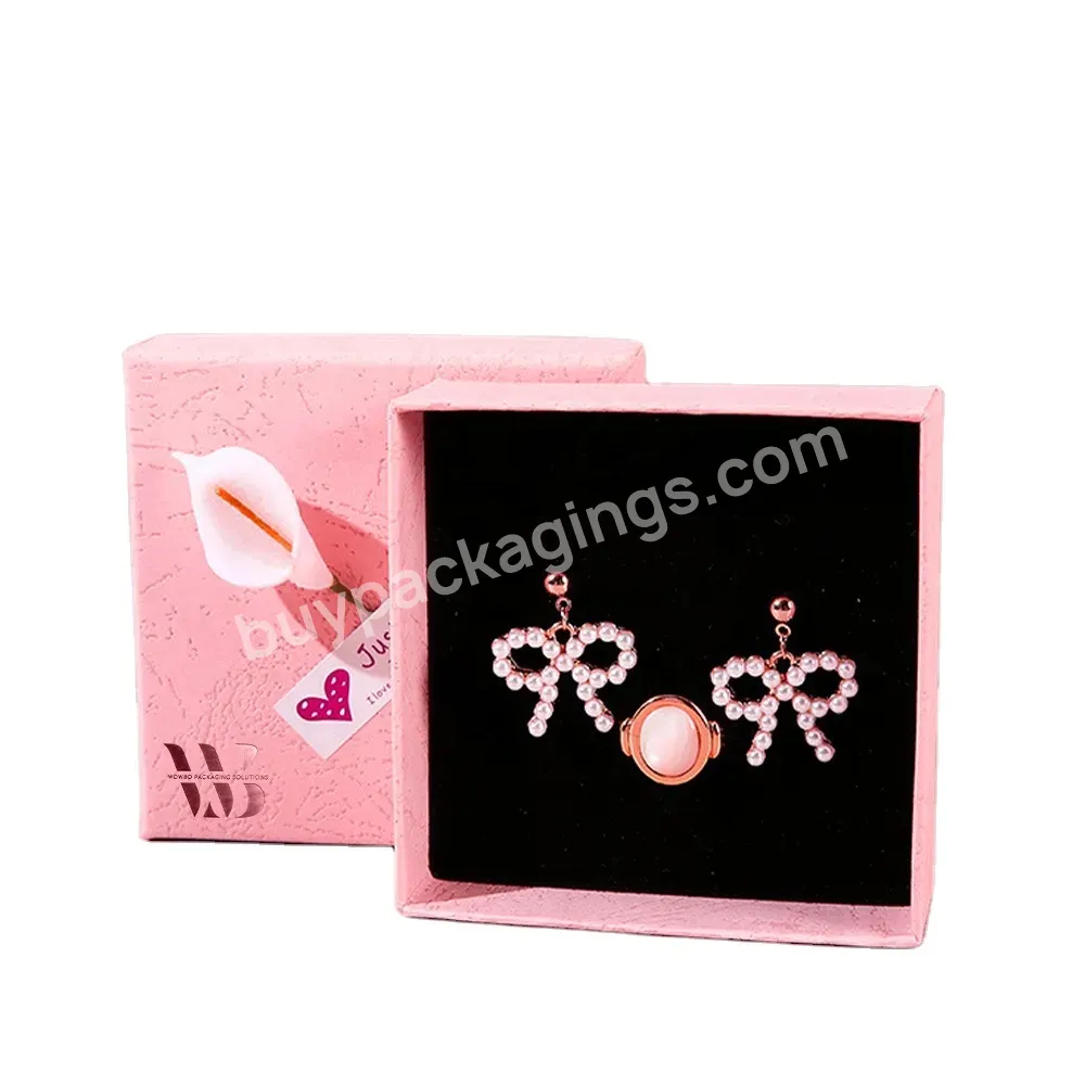 Hot Selling Customized Logo Printing Grey Lid And Base Packaging Box For Dangle Earring Packaging With Foam Insert - Buy High-end Matte Blue Customized Logo Printing For Premium Gift Packaging Lid And Base Gift Box With Ribbon Bow,Elegant Heavy Duty