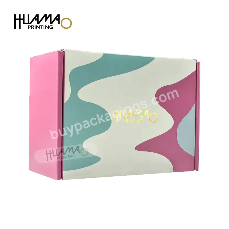 Huamao Book Shaped Box Carton Foil Balloon Bolsas Papel Kraft Corrugated Cardboard Tray Journal Sticker Book Custom Lotion Boxes