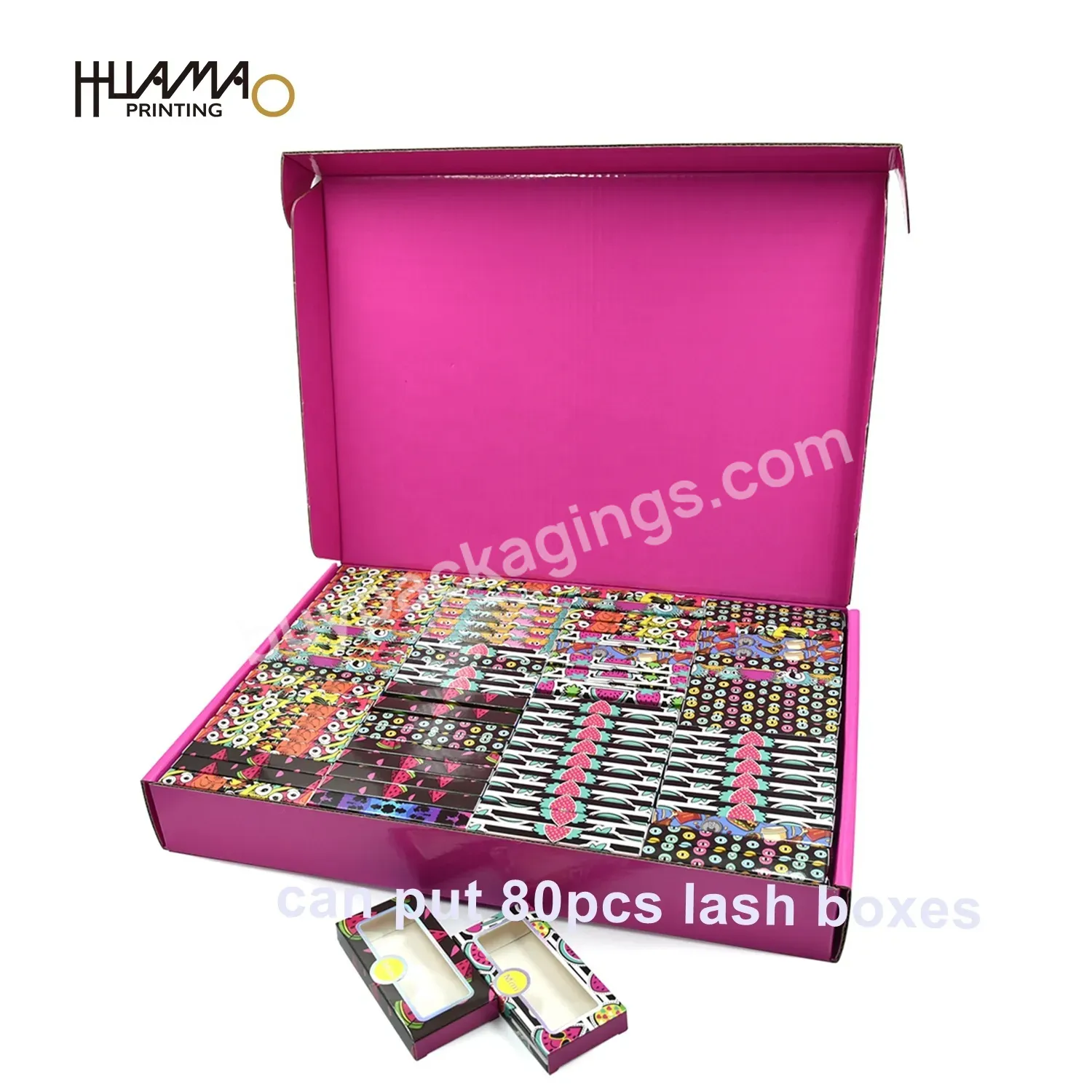 Huamao Carton Box Small Business Packing Supplies Lead The Industry Cardboard Packaging Cosmetic Shipping Boxes Custom Logo