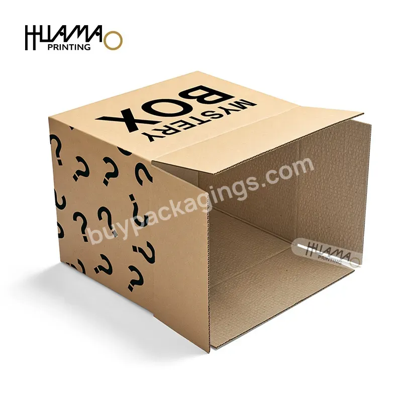 Huamao Poster Printing Custom Phone Case Retail Packaging Paper Boxes Press On Nails Packaging Vinyl Sticker Sheet Mystery Box