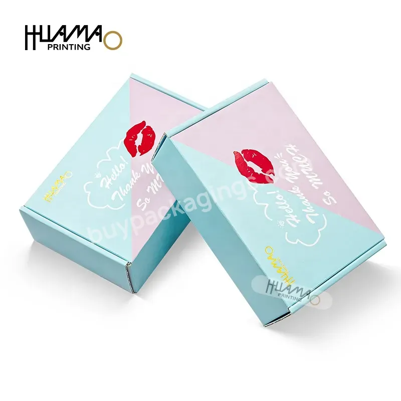 Huamao Wholesale Price Kraft Paper Mailer Box Tank You Cards Toilet Paper Holder Cadeau Box Pour Cadeau Enfants Mailer Boxes