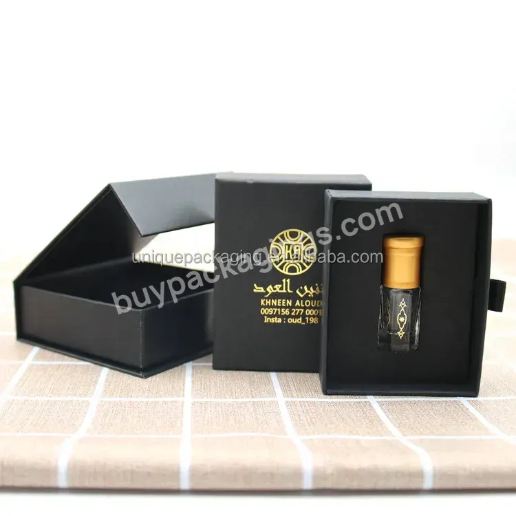 In Stock Low Moq Black Color Rigid Flat Magnetic Folding Gift Box For Gift Pack