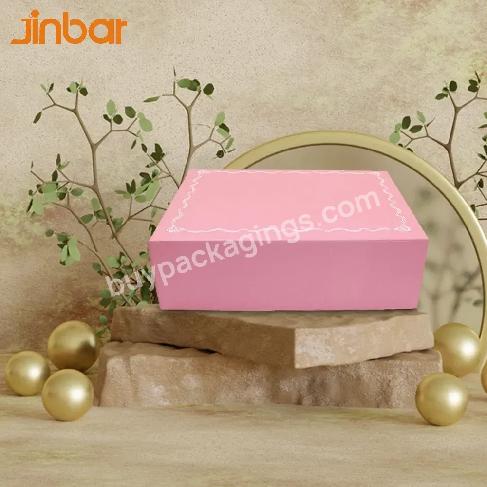 Jinbar Customized Perfume Bottle And Gift Box Packing Carton Makeup Vanity Box Carton Flying Butterfly Cardboard Paper Accept