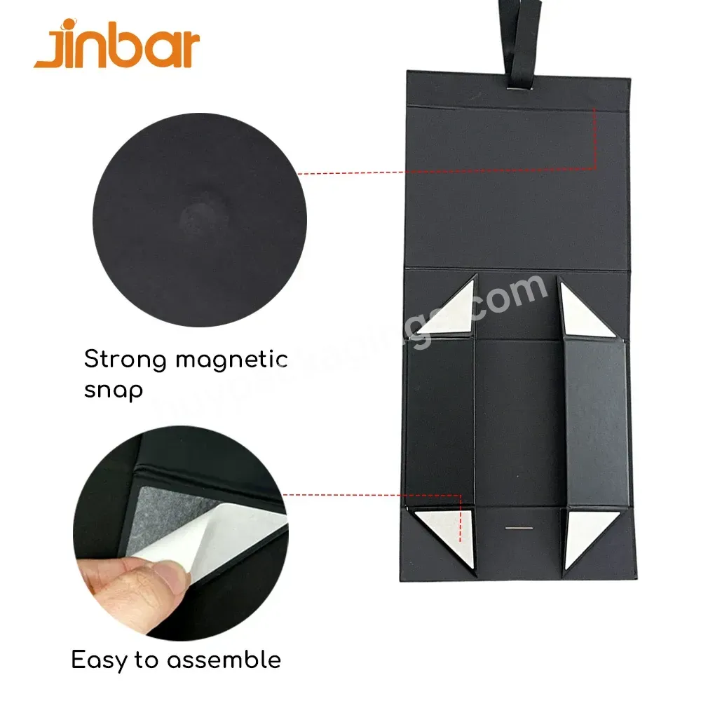 Jinbar Serene Album Gift Box Aged Memory Packaging Carton With Gold Foil Embossing Vanishing Printing Handling