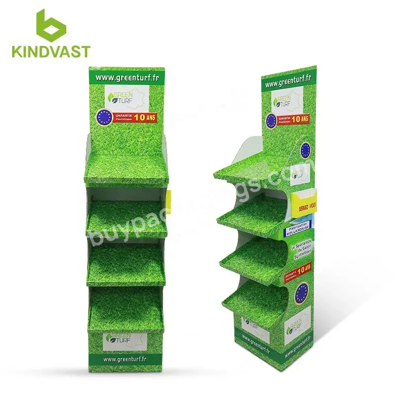 Kindvast Cardboard Shelf Display For Retail Golf Club Free Standing Floor Display - Buy Headband Cardboard Display,Cardboard Floor Display,Cardboard Candy Display.