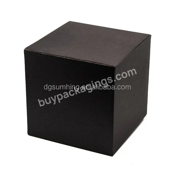 Kraft Black 4*4 Cardboard Michaels Jewelry 9x9 Gift Box