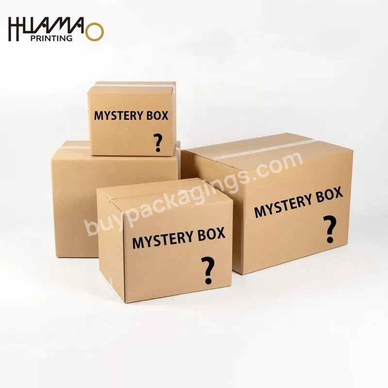 Lead The Industry Cosmetic Packaging Paper Carton Box Caja De Regalo Coloured Paper Bag Picture Book Printing Mystery Box