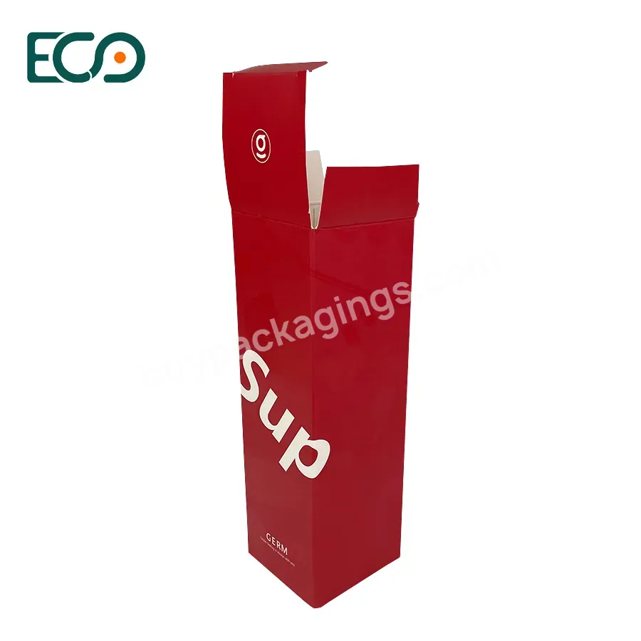 Low Moq Luxury Custom Eco Friendly Water Cup Package Mailer Box Food Cardboard Fancy Paper Box