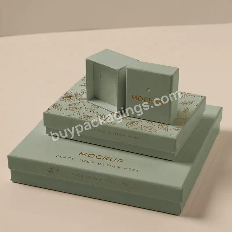 Luxury Custom Logo Rigid Cardboard Top And Bottom Gift Boxes Custom Box With Logo Packaging