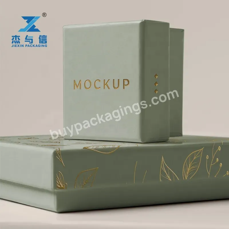 Luxury Custom Logo Rigid Cardboard Top And Bottom Gift Boxes Custom Box With Logo Packaging