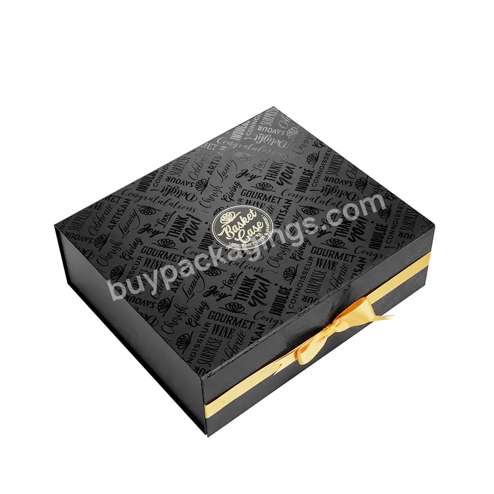 Luxury Foldable Gift Packaging Spot Uv Collapsible Folding Clothing Magnetic Closure Packaging Boxes Custom Logo