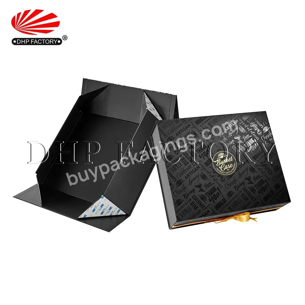 Luxury Foldable Gift Packaging Spot Uv Collapsible Folding Clothing Magnetic Closure Packaging Boxes Custom Logo