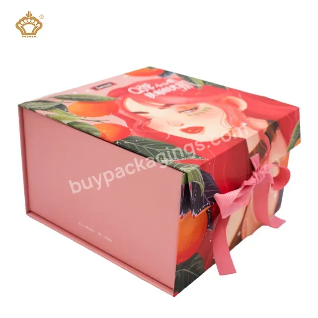 Luxury High Quality Custom Logo Printing Hair Extension Packing Gift Box For Small Business