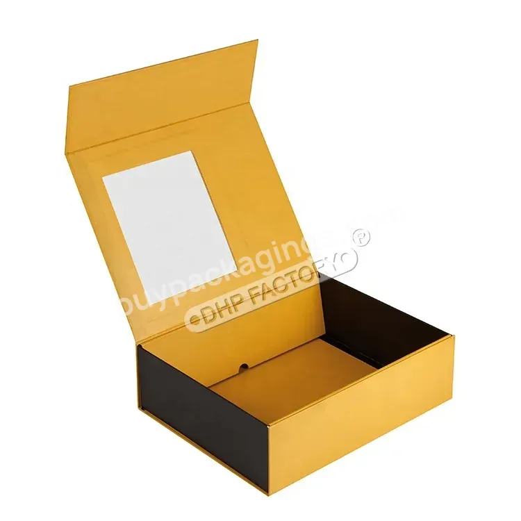 Luxury Homemade Matt Surface Folding Paper Yellow Glenmorangie Modrtlach Laphroaig Whisky Bottle Packaging Box With Pvc Window
