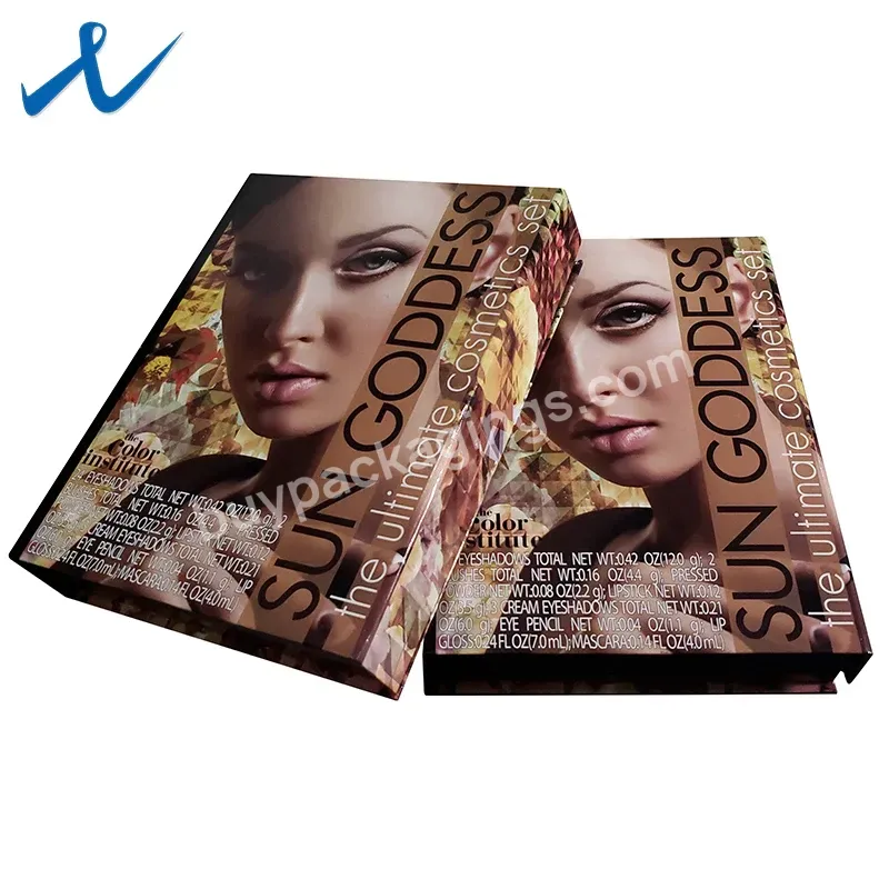 Luxury Packaging Paper Boxes Custom Printing Logo Cosmetics Bx Gift Magnetic Closure Box For Cosmetic Packaging