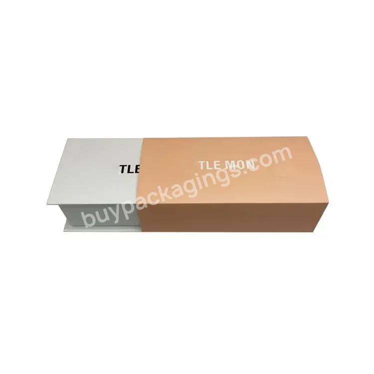 Magnetic Flip Top Box Packaging Custom Printing Perfume Gift Boxes Cosmetic Packaging Magnetic Closure Box With Paper Sleeve