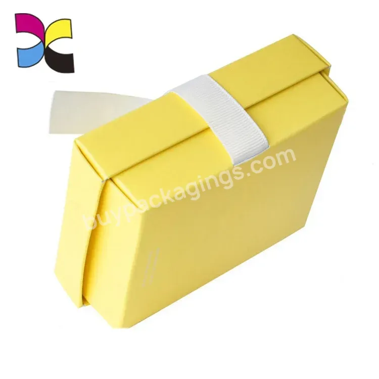 Manufacturer Direct Supply White Card Gift Packing Box Hand Box Package Foldable