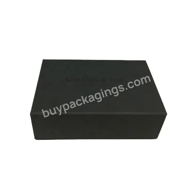 Matte Black Rigid Paper Boxes Perfume Bottle Packaging Custom Uv Logo Magnetic Closure Box Cosmetic Packaging Magnetic Gift Box