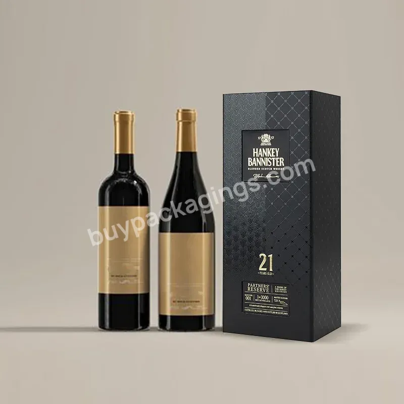 New Arrival Wine Opener Set Luxury Gift Corrugated Wine Box Custom Packaging Printed Gift Box For Spirits
