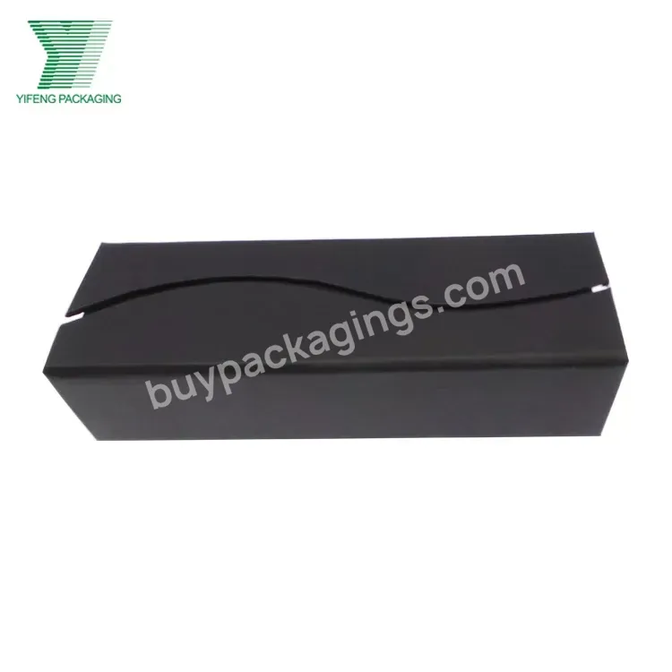 New Design Luxury Single Wine Box Red Wine Bottle Box Paper With Eva Insert