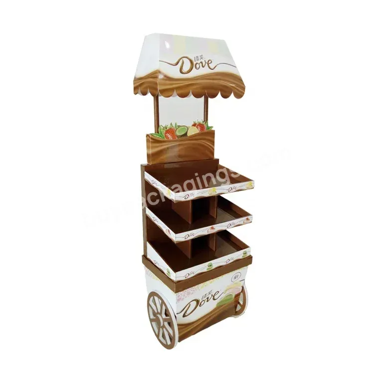 New Trend Customized Supermarket Retail Paper Cardboard Display Stand Chocolate Bar Candy Promotion Corrugated Floor Shelf Unit - Buy Chocolate Bar Display Stand,Customized Supermarket Cardboard Display,Candy Cardboard Display.