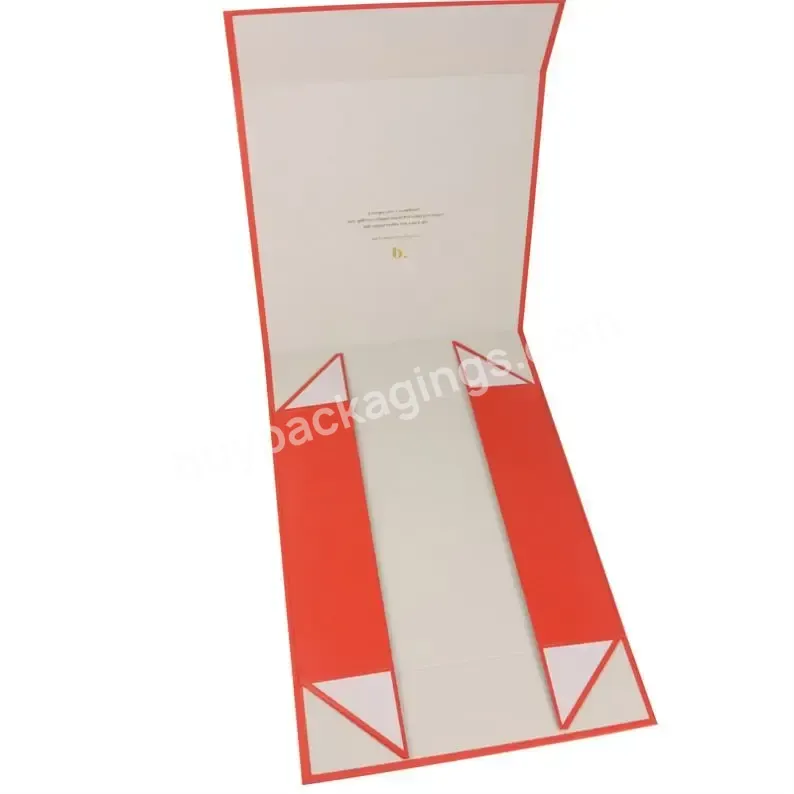 Oem/odm Factory Custom Luxury Rigid Paper Box Package Magnetic Folding Gift Box With Logo