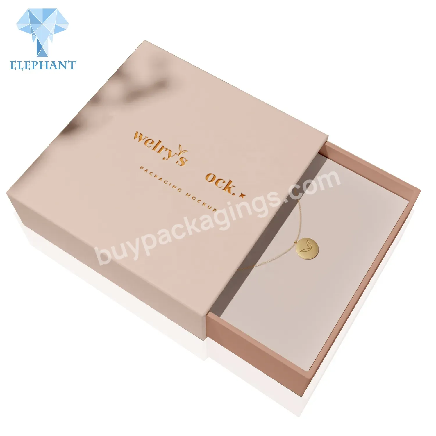 Packaging Cardboard Box Luxury Drawer Gift Box Wholesale Price Jewelry Box Packaging Luxury