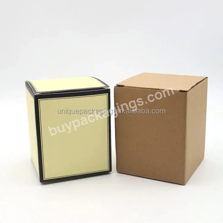 Paper Cardboard Customized Size Box For Cake,Ice Cream,Fruit,Candle Jar,Cosmetic Bottle