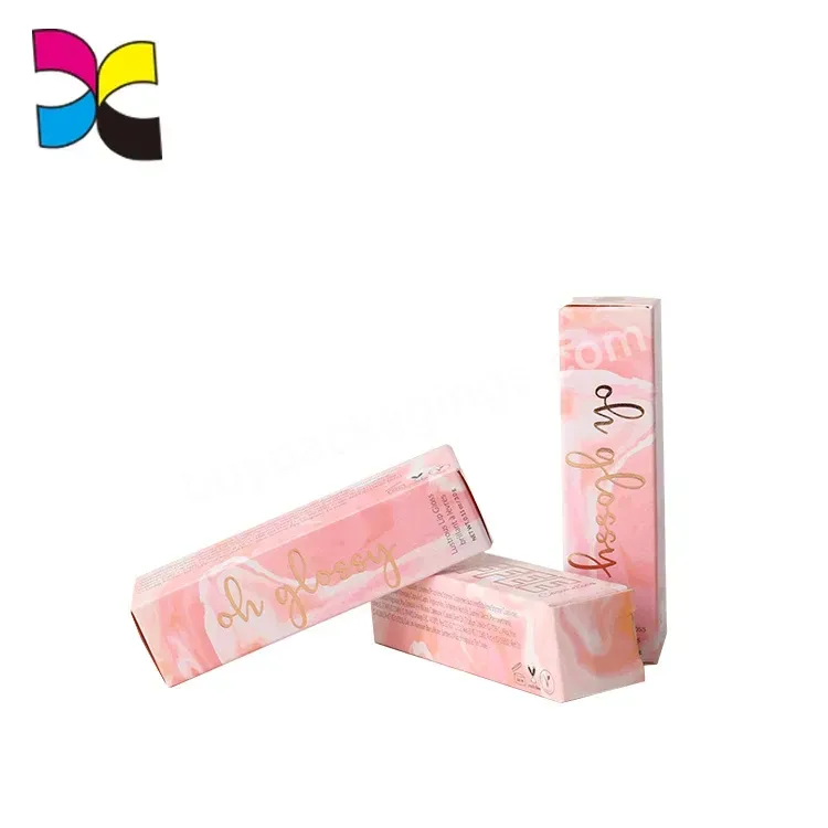 Pink Skin Care Packaging Box Small Glass Box 8x8 Gift Boxes