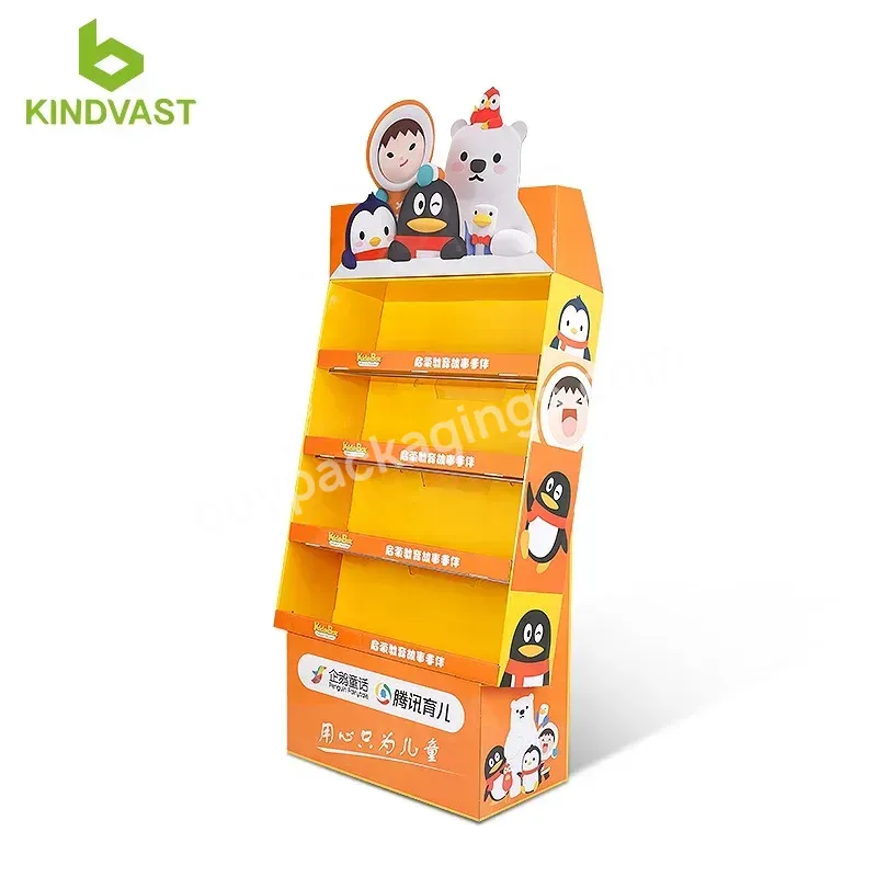 Pop Shelf Ready Design Led Lamp Cardboard Display Stand With Logo 4c Printing - Buy Cardboard Book Display Stands,Cardboard Advertising Display Stands,Tabletop Cardboard Display Stands.