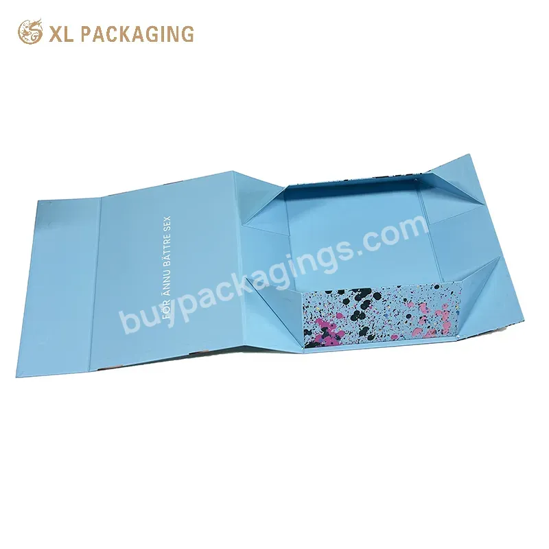 Popular Foldable Custom Logo Packaging Boxes Magnetic Folding Paper Box For Gifts - Buy Magnetic Folding Paper Box,Magnetic Luxury Packaging Folding Paper Gift Box,Gift Packaging Magnetic Closure Luxury Folding Box.