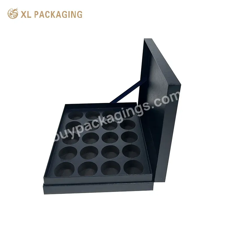 Premium Quality Custom Design Rigid Cardboard Packaging Paper Box With Foam Cards Dividers