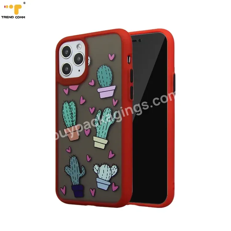 Printed Matte Bumper For Iphone 11 Pro Cases Frosted Custom Cell Phone Case - Buy Custom Cell Phone Case,For Iphone 11 Pro Cases,Matte Bumper Phone Case.