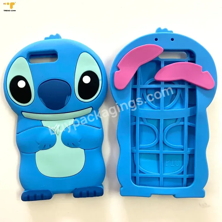 Promotional Items Fast Delivery Phone Cases Custom 3d Cute Soft Cartoon Protective Fully Silicone Case For Samsung For Huawei