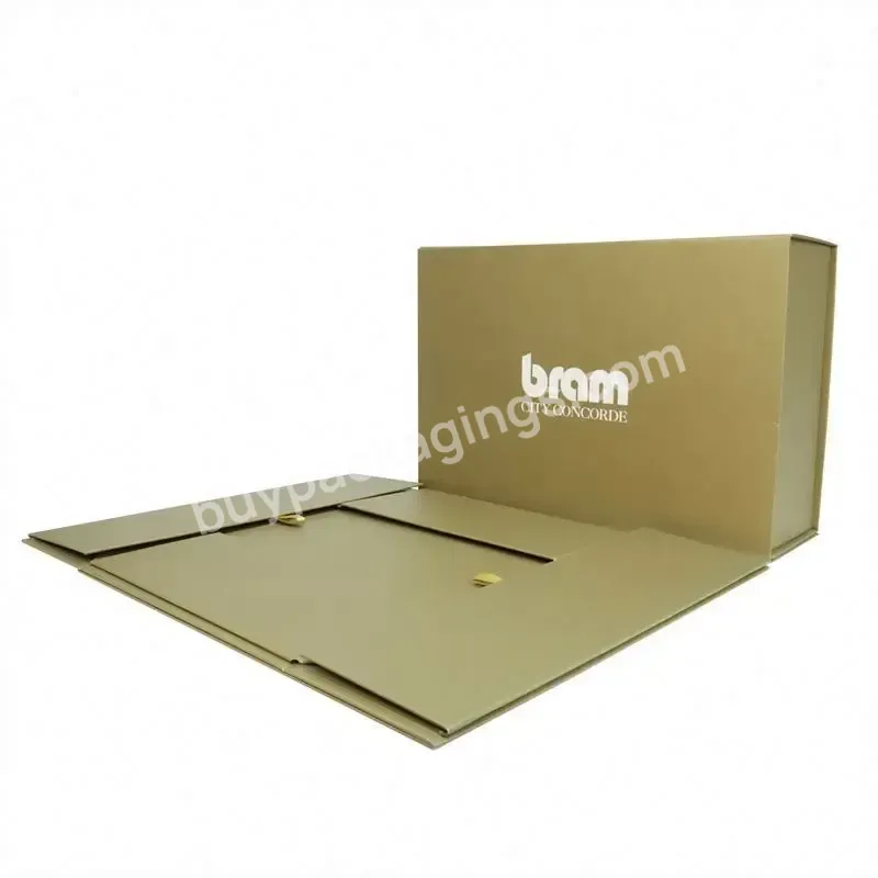 Qingdao Custom Size Luxury Recyclable Cardboard Paper Hard Rigid Magnet Box Packaging Folding Magnetic Folding Box