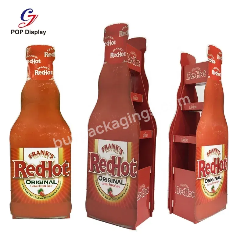 Recyclable Material Cardboard Display Stand Paper Free Standing Merchandising Template Display Promotion Beer Can Soft Drinking - Buy Beer Cardboard Display,Soft Drink Display Stand,Promotion Cardboard Display Stand.