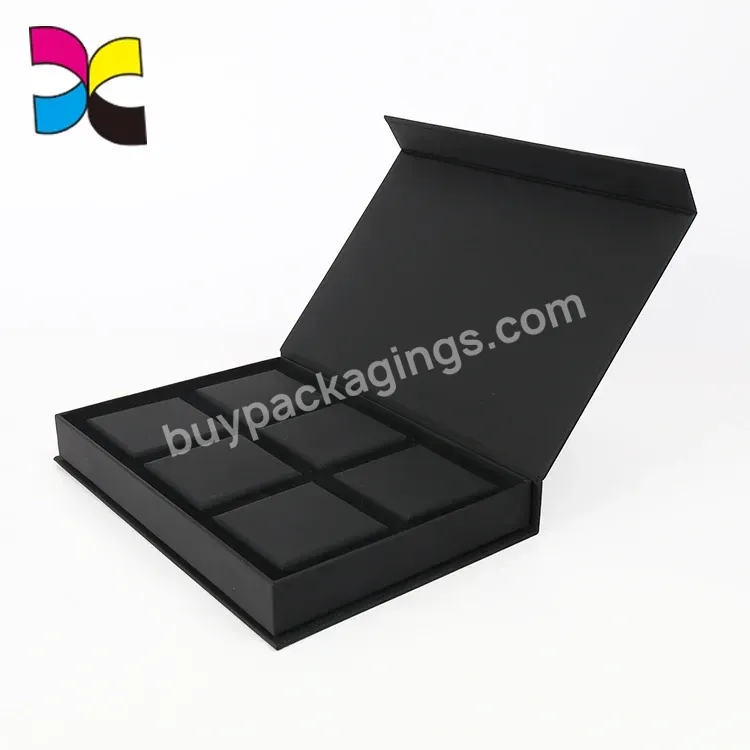 Recycled Gift Cosmetic Flip Box With Biodegradable Foam Insert